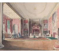 WYKUJMYTO Paisaje Lienzo Decorativo Lienzo Imagen Carteles Impresión la cámara de cama estatal Stowe Buckinghamshire por Nash para Decoración de Paredes 60x90cm