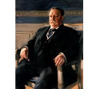 WYKUJMYTO Paisaje Lienzo Decorativo Lienzo Imagen Carteles Impresión William Howard Taft por Anders Leonard Zorn para Decoración de Paredes 60x90cm