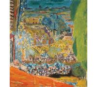 WYKUJMYTO Pinturas Famosas Póster en Lienzo Impresión de Arte Lienzo Paysage Au Toit Rouge de Pierre Bonnard para la Decoración de la Sala de Estar 60x90cm