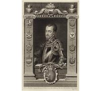 WYKUJMYTO Pinturas Famosas Póster en Lienzo Impresión de Arte Lienzo Retrato del rey Felipe II de España por Tiziano Vecelli para la Decoración de la Sala de Estar 60x90cm