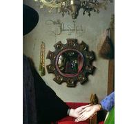 WYKUJMYTO Vintage Pinturas Retratos Sobre Lienzo Lienzo Noderno Pintura Espejo matrimonial Arnolfini de Jan Van Eyck para la Decoración del Hogar del Dormitorio 60x90cm