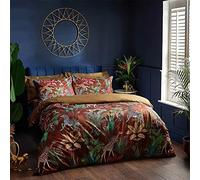 Wylder Tropics Aranya - Juego de Funda de edredón, Color óxido, Doble