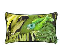 Wylder Tropics Psitta - Almohada Cojín Relleno de Plumas de Terciopelo