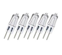 WYLIELAMSH 5Pcs 220V G5.3 35W / 50W75W150W Aroma Night Light G5.3 220V100W Base Halógeno Tipo JC Bombillas Lámpara de Luz 20W