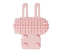 WYLZLKX Cepillo de aseo para raspar, cepillo de masaje para gatos, peine raspador para gatos, esquinero, alivio relajante, fucsia