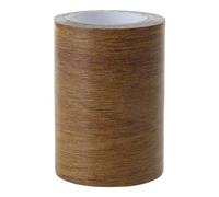 WYLZLKX Cinta adhesiva de madera realista impermeable para puerta, mesa de piso y para (rollo individual), 2 granos de roble envejecido marrón