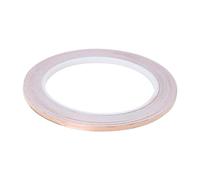 WYLZLKX Cinta de lámina de cobre conductora de una sola cara con adhesivo para blindar circuitos de papel, reparaciones eléctricas, conexión a tierra, 4 mm