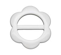 WYLZLKX Hebilla de cinturón de resina adecuada para la mayoría de los tamaños de cinturón Hebilla de bufanda de seda con hebilla de esquina de flor Clips para camisetas.7 Estilo de flor blanca