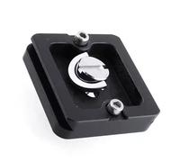 WYLZLKX Placa de liberación rápida PU40 Soporte de trípode con tornillos de 1/4 pulgadas, tornillo de anillos en D para cámaras réflex digitales, cabeza de bola de 1/4 tornillo