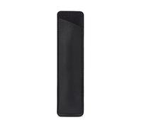WYLZLKX PU lápiz de cuero para estuche pluma funda lápiz lindo para estuche pluma funda funda protectora pequeña señal pluma cubierta, Negro , 42x162mm/1.65x6.38 in, Formal
