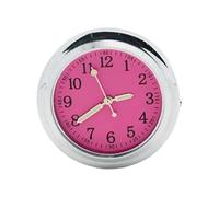 WYLZLKX Reloj redondo de aleación para enfermera, accesorio de esfera para exámenes, herramienta de sincronización de examen para estudiantes de hospital y reloj de bolsillo, Rosa roja, Approx.3x3cm
