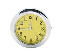 WYLZLKX Reloj redondo de aleación para enfermera, accesorio de esfera para exámenes, herramienta de sincronización de examen para estudiantes de hospital y reloj de bolsillo, amarillo, Approx.3x3cm