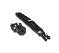WYLZLKX Soporte de escritorio ajustable con brazo de micrófono giratorio de 360 grados, brazo de tijera de 3/8 5/8 pulgadas roscado para estudio y transmisión, soporte de micrófono