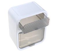 WYLZLKX Soporte para dispensador de baño, organizador de caja de almacenamiento con cajón para papel higiénico, papel higiénico