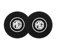 WYMKL 2 Piezas Posavasos para Portavasos de Coche para MG ZS 2017-2025, Alfombrilla Soporta Altas Automáticas Temperaturas Antideslizante
