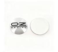 WYMKL 4 Piezas Adhesivo para Tapacubos Pegatinas para OZ 55MM, Tapas Centrales Pegatina Decorativa Cubo Rueda Centro Rueda para Decorar el Coche,A