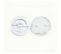 WYMKL 4 Piezas Coche Rueda Centrales Tapas Tapacubos Buje Badge Emblema para Opel Grandland 2017-2023 60mm, ABS Rueda Llantas Centro Decorativa Cubierta