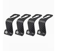 WYMKL 4 Piezas Ganchos para Asiento de Coche para MG ZS EV 2021-, Ganchos Dobles Reposacabezas Asiento Trasero Colgadores de Almacenamiento