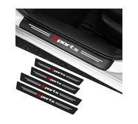 WYMKL 4 Piezas Película Protectora para Umbral de Puerta de Coche para Mercedes Benz GLC 2 (II) X254 I 2022-2024 -, Umbral Puerta Fibra Carbono Coche Decoración Estribos