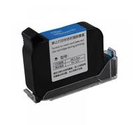 WYNAnGAI 1, 2, 5, 10 Uds. Impresora de inyección de Tinta portátil JS12 600DPI Premier A Nivel 12,7 Mm Altura de impresión Cartucho de Tinta Colorido ecosolvente de Secado rápido(JS12-Black-1pcs)