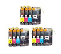 WYNAnGAI Cartucho de Tinta Lleno Compatible LC22UXL 22UXL LC22U para Impresora DCP-J785DW MFC-J985DW(3 Set)