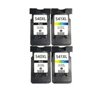 WYNAnGAI Cartucho de Tinta PG 540 CL 541 PG-540 PG540 CL541 CL-541 Compatible con Mg3250 MG3255 MG3550 MG4100 Mg4150 MG4200 Mg4250 PG-540XL(2 BK 2 Color)