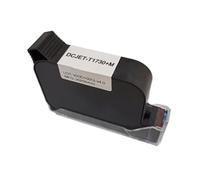 WYNAnGAI Cartucho de Tinta solvente Compatible para Impresora de inyección de Tinta portátil DCJET T1730M para producción de Etiquetas de código de Barras(1PC T1730 M)