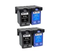 WYNAnGAI Cartuchos de Tinta compatibles 4 Uds para 21 21XL F380 F2180 F2280 F4180 F4100 F2100 F2200 F300