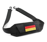 WYNEX Almohadilla de correa de hombro para bolsa táctica, Correa universal con almohadilla gruesa extraíble, correa de hombro única como reemplazo para la bolsa de lona bolsa de Crossbody