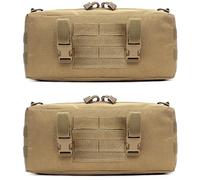 WYNEX Bolsa de transporte táctica para levantamiento de molle, vertical EDC Utility Pouches Bolso de hombro Militar Multiusos Gran Capacidad con Correa para el Hombro Accesorios Impermeables Diseño