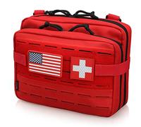 WYNEX Bolsa táctica Molle Admin de diseño Cortado con láser, Bolsas de Utilidad, Accesorio Molle, Organizador Militar médico EMT con Bolsillo para mapas, Paquete EDC EMT, Soporte para Herramientas