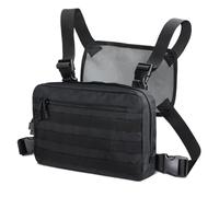 WYNEX Bolsa táctica para el Pecho, Kit de reconocimiento, Bolsa Frontal de Combate EDC para Juego de Guerra