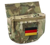 WYNEX Bolsa Táctica para Pecho, Bolsa de Transporte Subabdominal, Bolsa Organizadora para el Chaleco JPC CPC AVS Parche de Gancho y Lazo Incluido