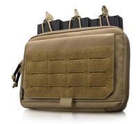 WYNEX Molle - Bolsa Táctica de Administración Estilo Canguro Con Tira de Cremallera y Tira Modular EDC Para Organizador Médico - Parche de Fijación Incluido