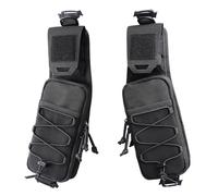 WYNEX MOLLE Fundita para Correa de Mochila, Accesorio EDC, Bolsillo para Teléfono Móvil para Senderismo, Camping, Viajes y Aire Libre