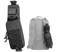 WYNEX MOLLE Fundita para Correa de Mochila, Accesorio EDC, Bolsillo para Teléfono Móvil para Senderismo, Camping, Viajes y Aire Libre