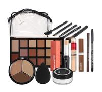 WYNIE Kit de Maquillaje Principiantes, Set Completo y Portátil Fácil de Usar Ideal Primer Maquillaje, Regalo para Jóvenes