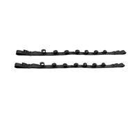 Wynrzyj 2 piezas de soporte ajustable para cañas de pescar para vehículos para viajes y barras de coche, correa de fijación elástica
