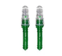 Wynrzyj 2pcs LED Fishing Lamp Barcos Lámpara Marina Señales Ligero Posicionamiento Intermitente Red de Pesca Luz Advertencia Navegación de emergencia para Barcos