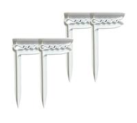 Wynrzyj 4 piezas de esteras de picnic, estacas, pinzas para esteras de playa, picnic, soporte de techo, toalla de arena, herramientas de camping al aire libre, duradero