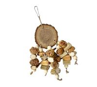 Wynrzyj Atractivo Pájaro Juguetes Para Loros Africangreys Mosa Cockatoos Promocionar Actividad Pájaro Colgante Juguete Bloque De Mascar Para Jaula