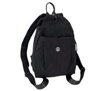 Wynrzyj Bolsillo funcional en el pecho convertible en bandolera mochilas a prueba de sudor Múltiples bolsillos ideal para viajes deportivos Correa ajustable riñonera, Negro