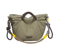 Wynrzyj Bolsos de hombro para mujer, monederos de nailon, bolsos de hombro con correas ajustables, bolsos hobos, bolsos casuales, bolsos de nylon, verde