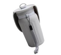 Wynrzyj Botella de silicona a prueba de fugas para perros con cuenco plegable para viajes de aventura, botella de agua para perros a prueba de fugas con cuenco plegable para viajes de aventura