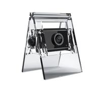 Wynrzyj Clear Webcam Privacy Cover Clip on for Live Streaming Multiple OS Easy Install Compatibility W