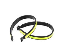 Wynrzyj Clip de seguridad para pantalones reflectantes, manguito de pierna para pantalones, bicicleta reflectante para la seguridad en el ciclismo nocturno, fácil de usar