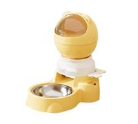 Wynrzyj Comedero automático interactivo para mascotas con desbloqueo de presión, comedero para perros y gatos, dispositivo de entrenamiento de alimentación lenta, comedero para perros para