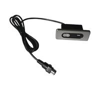 Wynrzyj Controlador manual para elevadores eléctricos y canciones, posicionamiento en ángulo ajustable, 5 V, 5 pines, diseño de enchufe recto controlador manual para silla elevadora eléctrica