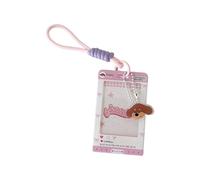 Wynrzyj Coreano Popular Fotocard Titular Con Llaveros Plástico Photo Tarjetas Mangas Bancos Tarjetas de Crédito Regalos Tarjetas de Identificación Protector, a, Mass Beauty