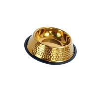 Wynrzyj Cuencos elevados para perros, protector de cuello inclinado, tazón de comida para perros, acero inoxidable, irrompible, aumento de suministros para mascotas para comidas diarias, a prueba de